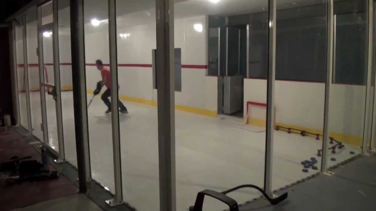 [VIDEO] Build your own basement synthetic ice rink